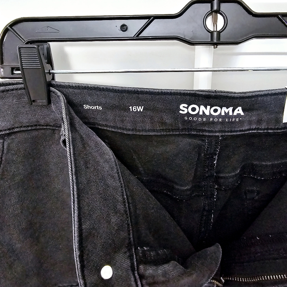 SONOMA PLUS HIGH RISE SHORTS - Picture 4 of 12